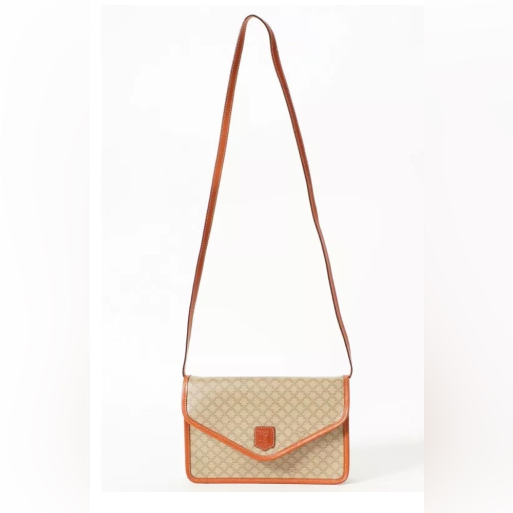 Celine Vintage 'Macadam' Shoulder bag AUTHENTIC